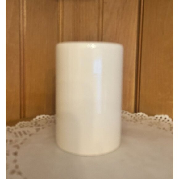 Vintage Masons Crabtree Evelyn London White Ceramic Bathroom Vanity Cup Bath Acc - Picture 1 of 4